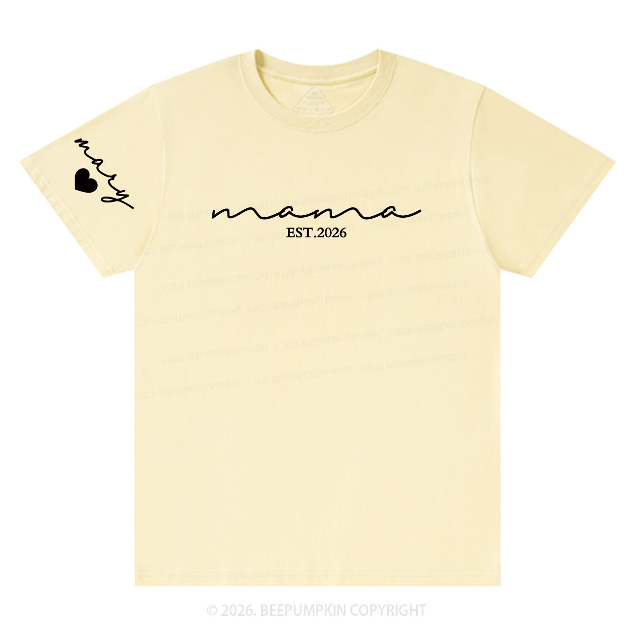 Personalized Mama Shirt With Kid Name Sale-Beepumpkin™