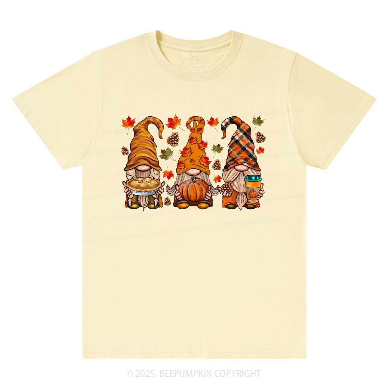 Fall Gnomes T-Shirts Beepumpkin