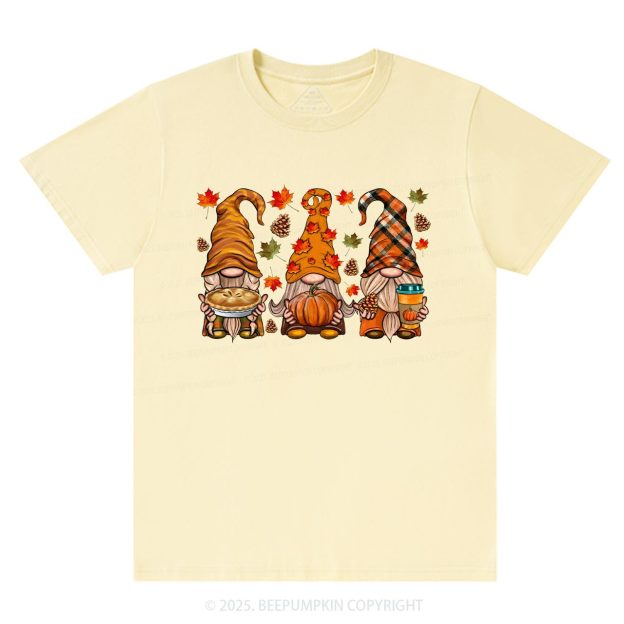 Fall Gnomes T-Shirts Beepumpkin