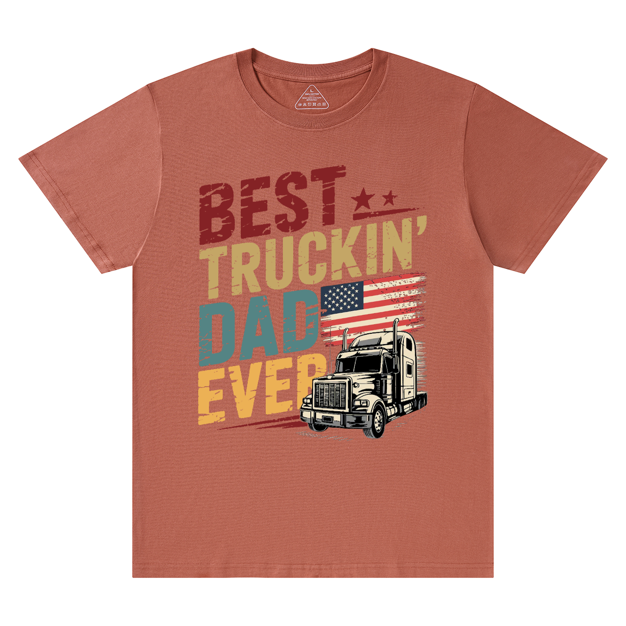 Best Truckin Dad Ever T-shirt