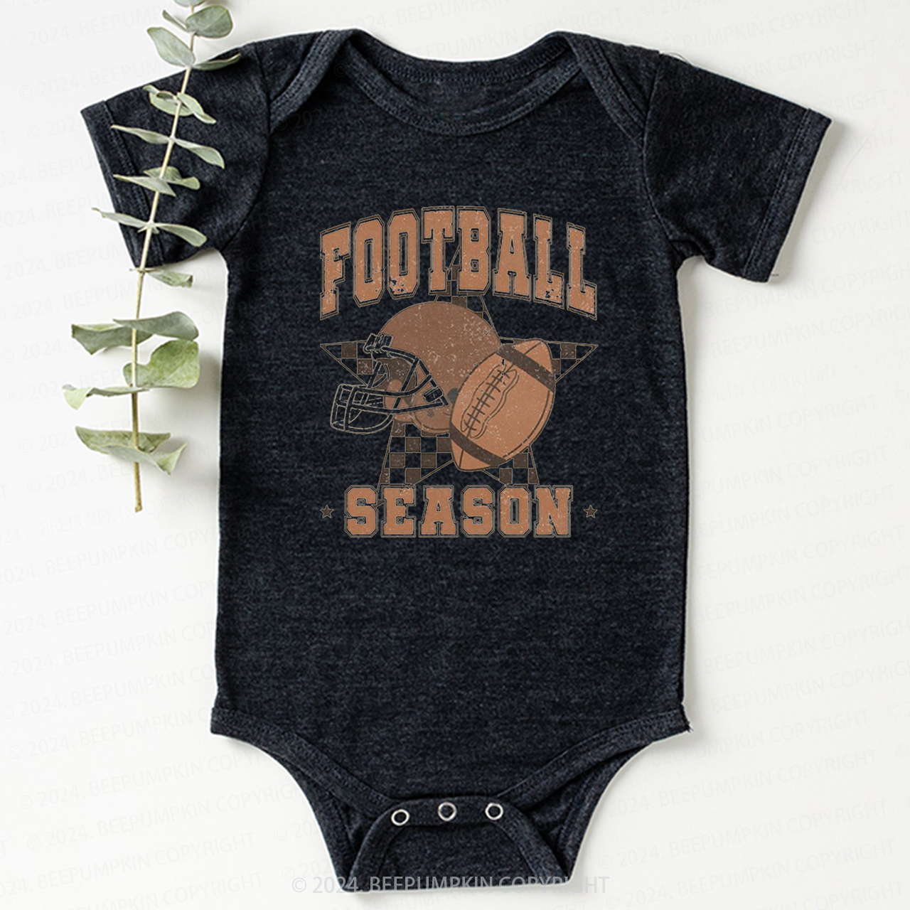 Football Season Bodysuit For Baby 