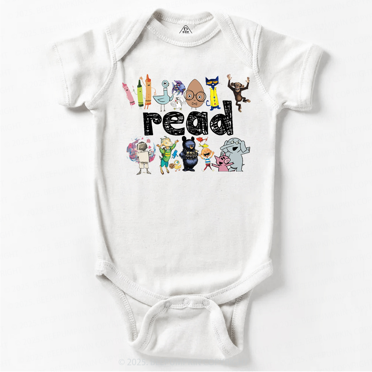 Read Children's Books Bodysuit Beepumpkin