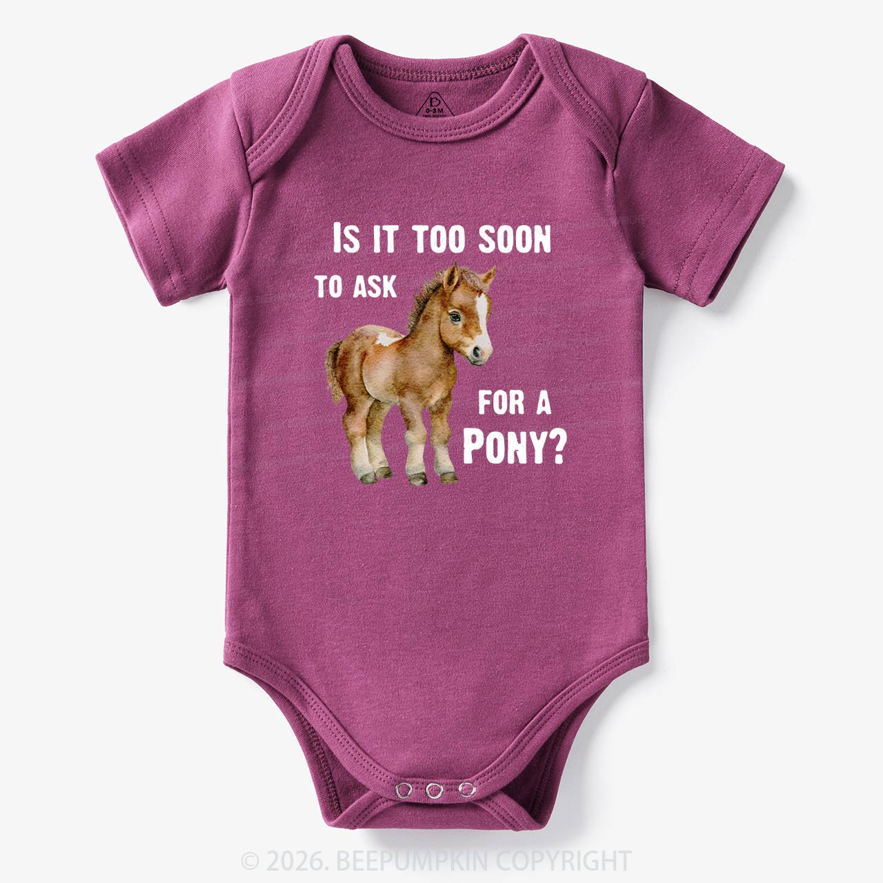 Is It Too Soon to Ask for a Pony Bodysuit