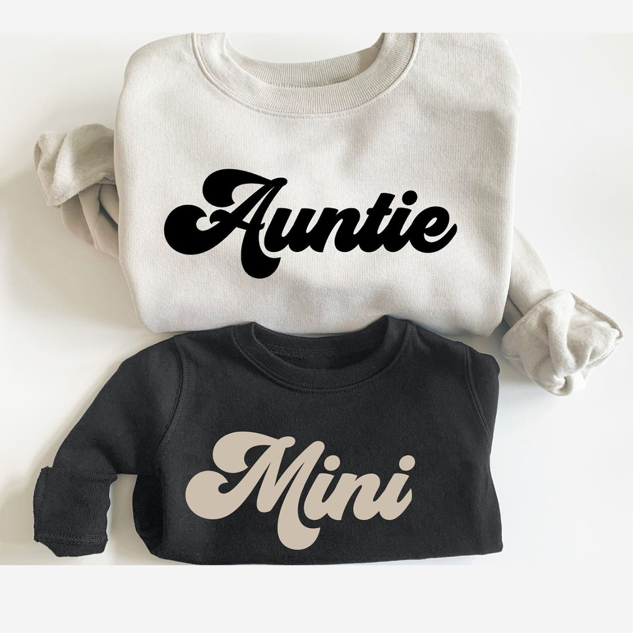 Personalized Retro Family Sweatshirts