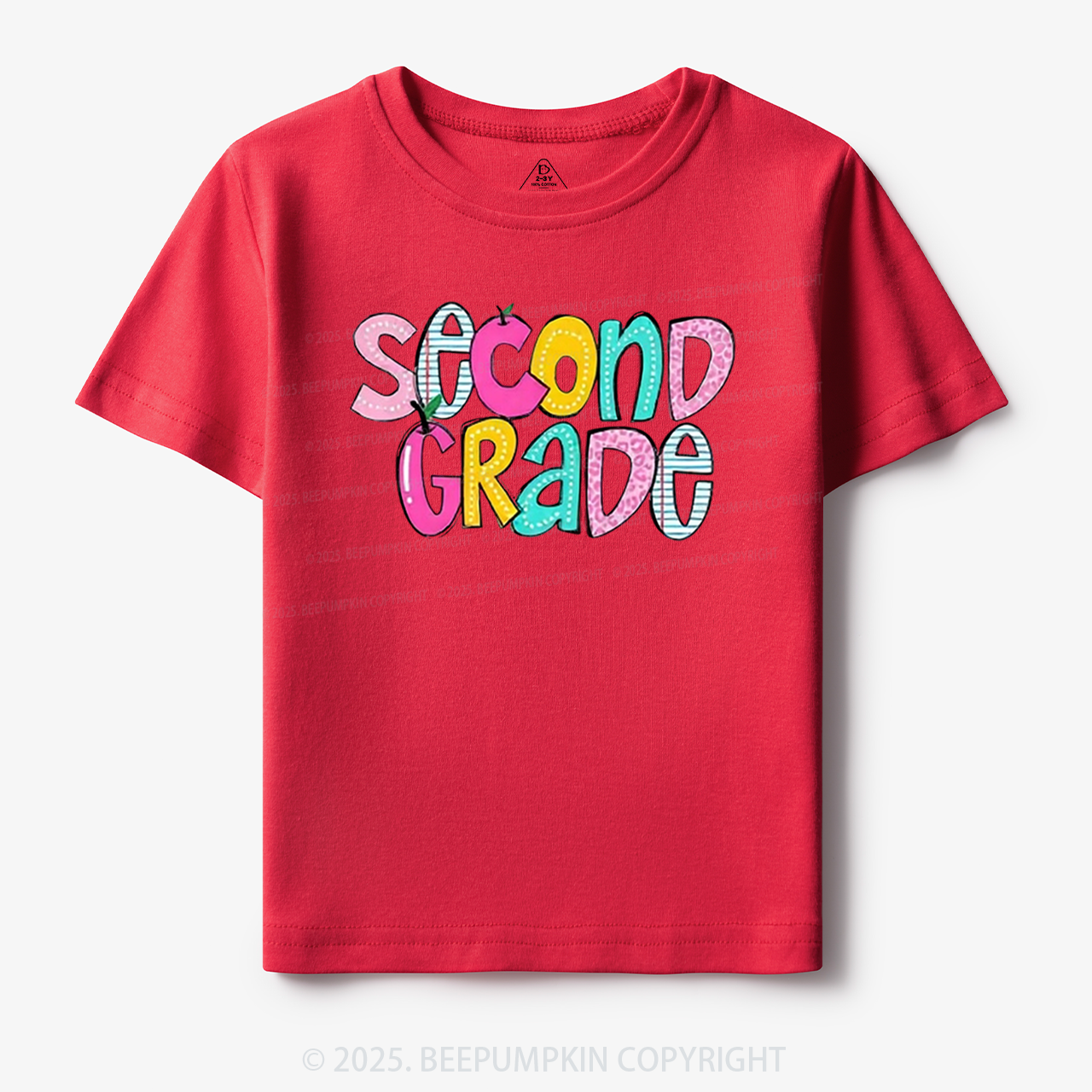 Personalized Colorful Grades Toddler&Kid's Tees Beepumpkin