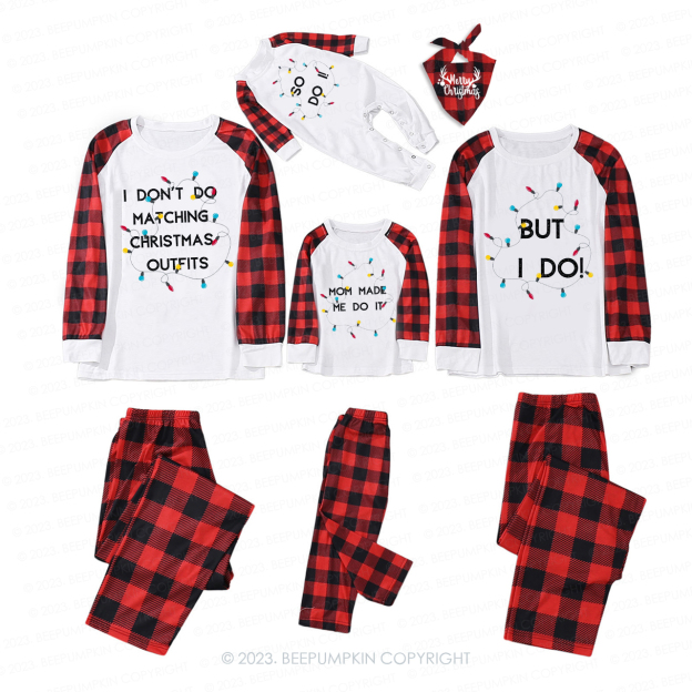 Christmas Holiday Fashion Matching Matching Pajamas Beepumpkin