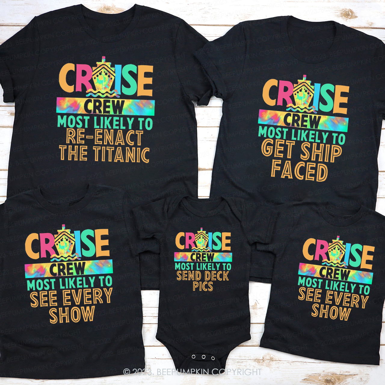 Most Likely To Matching Cruise Squad Vacation 2023 Shirts