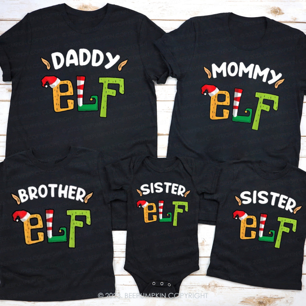 Personalized Cute Matching Christmas Shirts