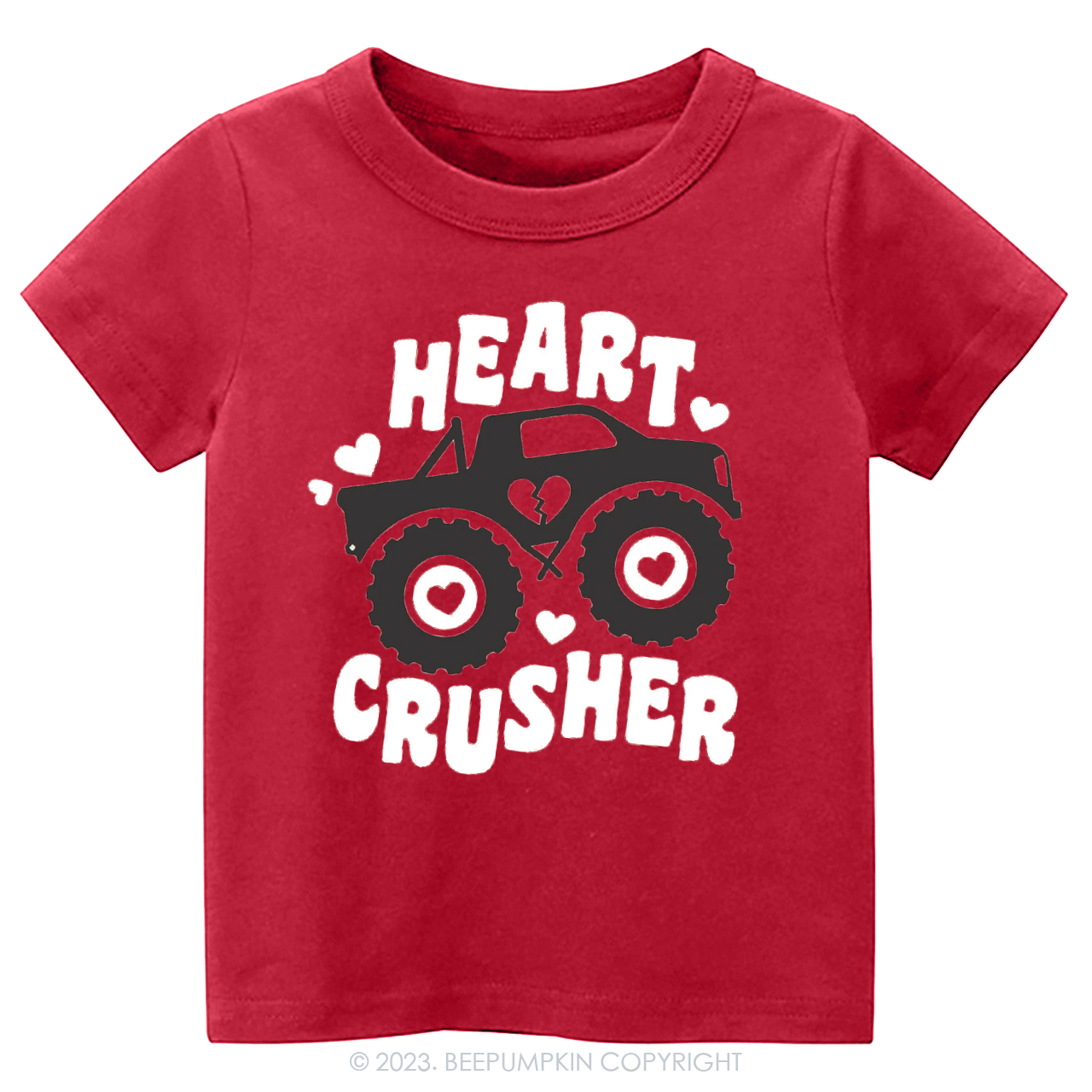 Heart Crusher Valentine's Day-Toddler Tees