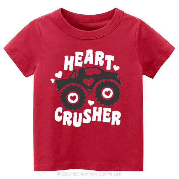Heart Crusher Valentine's Day-Toddler Tees