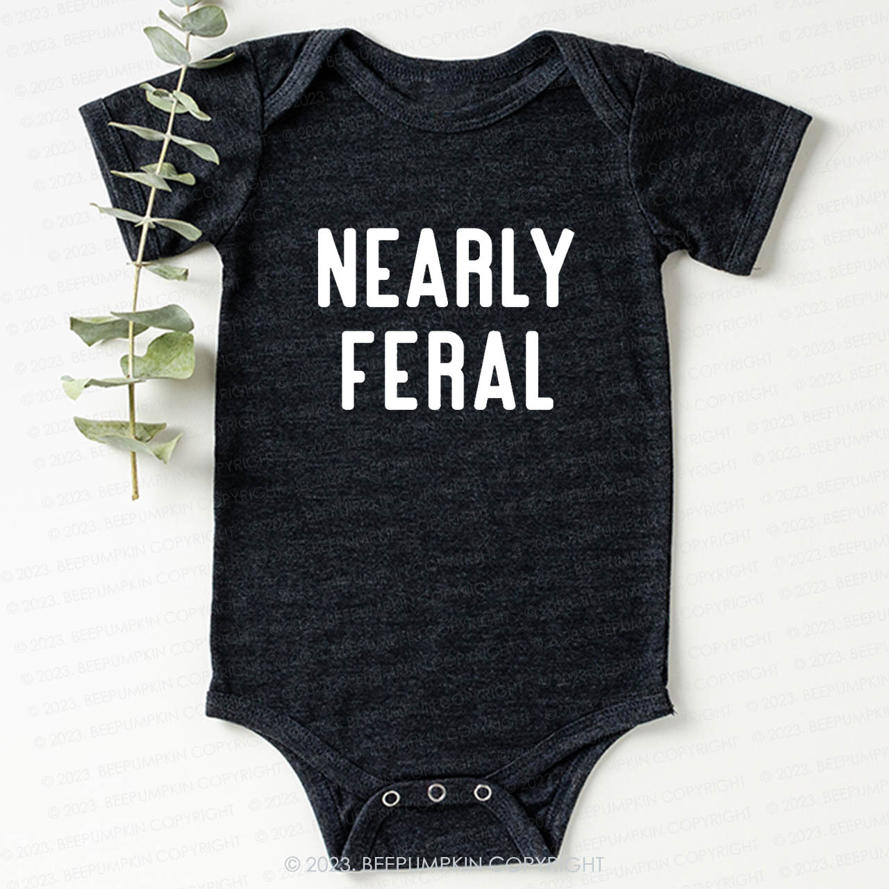 Nearly Feral Funny Bodysuit For Baby