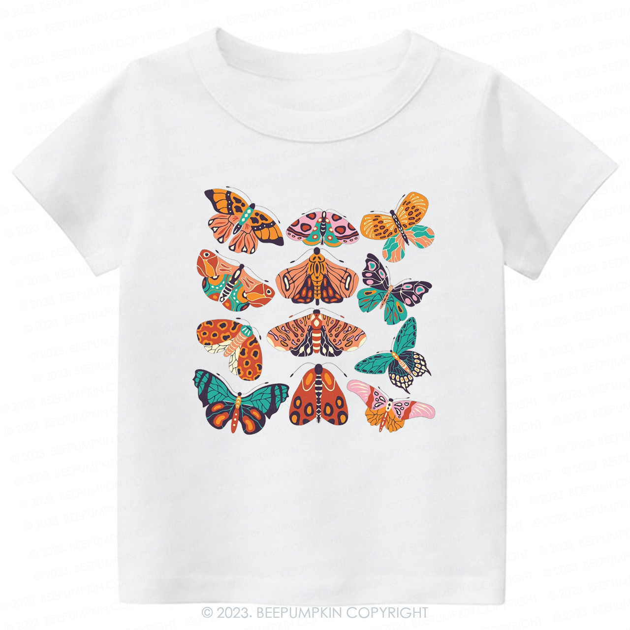 Butterfly Spring Natural -Toddler Tees