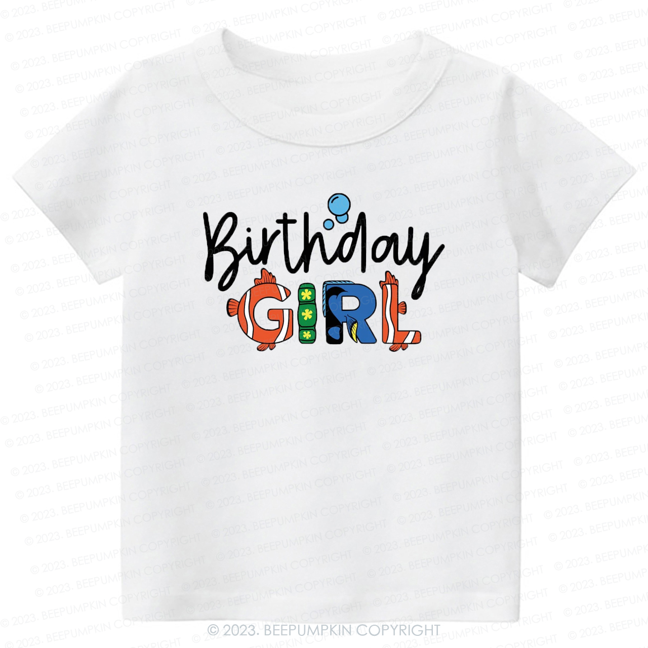 Finding Nemo Birthday -Toddler Tees