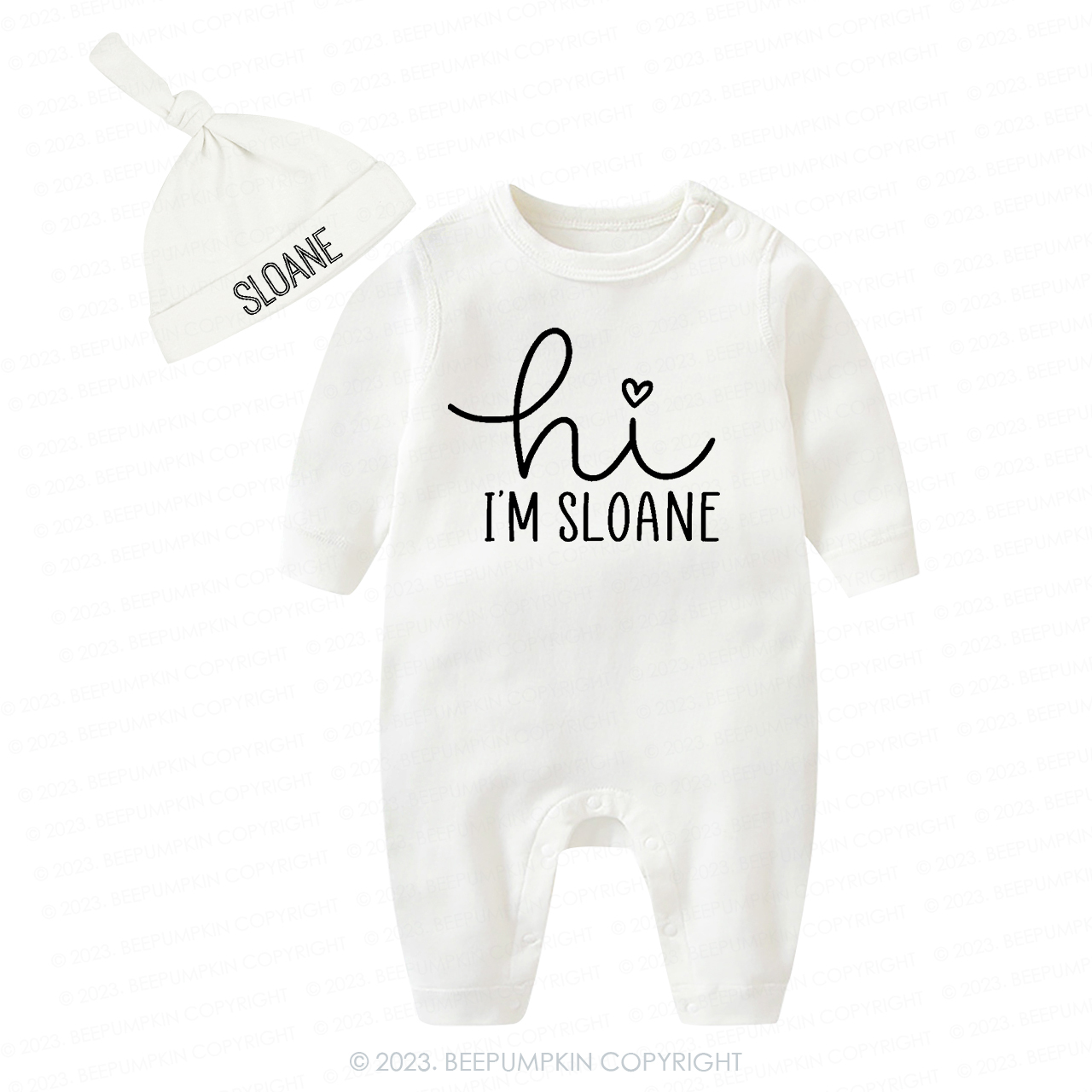 Hi, I'm xxx Personalized Baby Romer Set