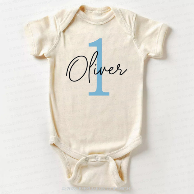 Cute 1St Birthday Bodysuit For Baby
