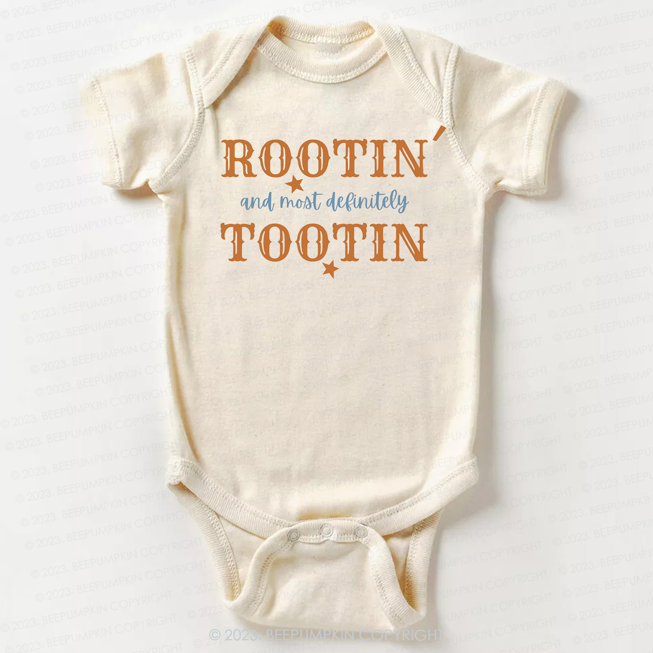 Rootin And Most Definitely Tootin Bodysuit For Baby