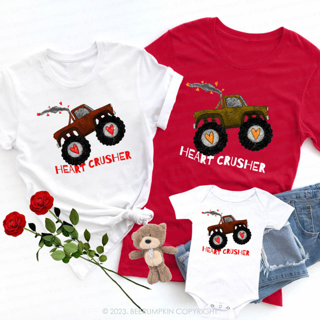 Heart Crusher Matching Valentine??s Shirts