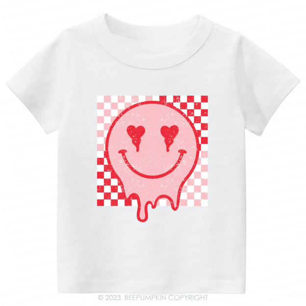 Melt Face Valentine's Day Kids Tees