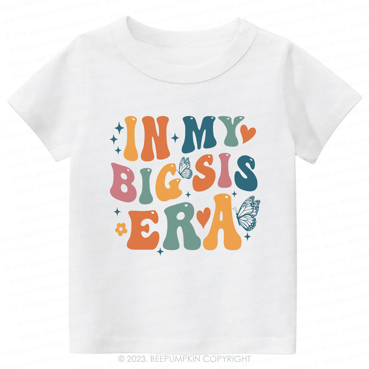  In My Big Sis Era -Toddler Tees