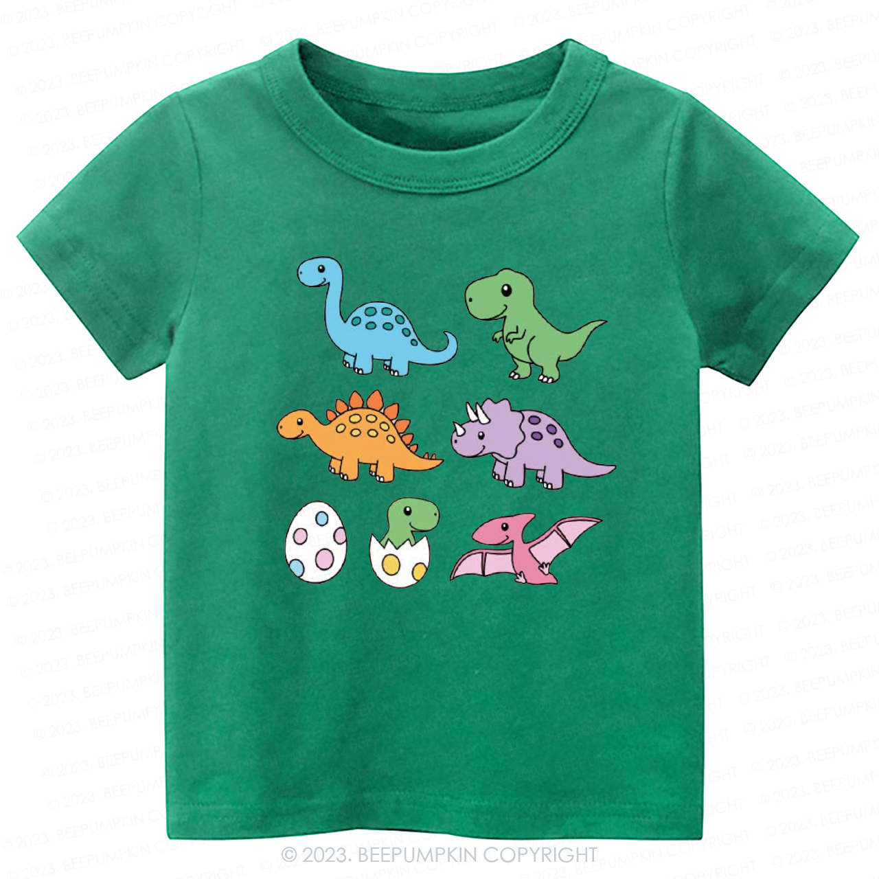 Colorful Dinosaur Gift -Toddler Tees