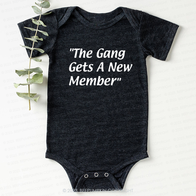 The Gang Gets A New Member Bodysuit For Baby