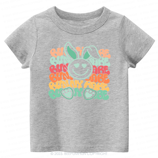 Cute Retro Graphic Bunny Babe -Toddler Tees