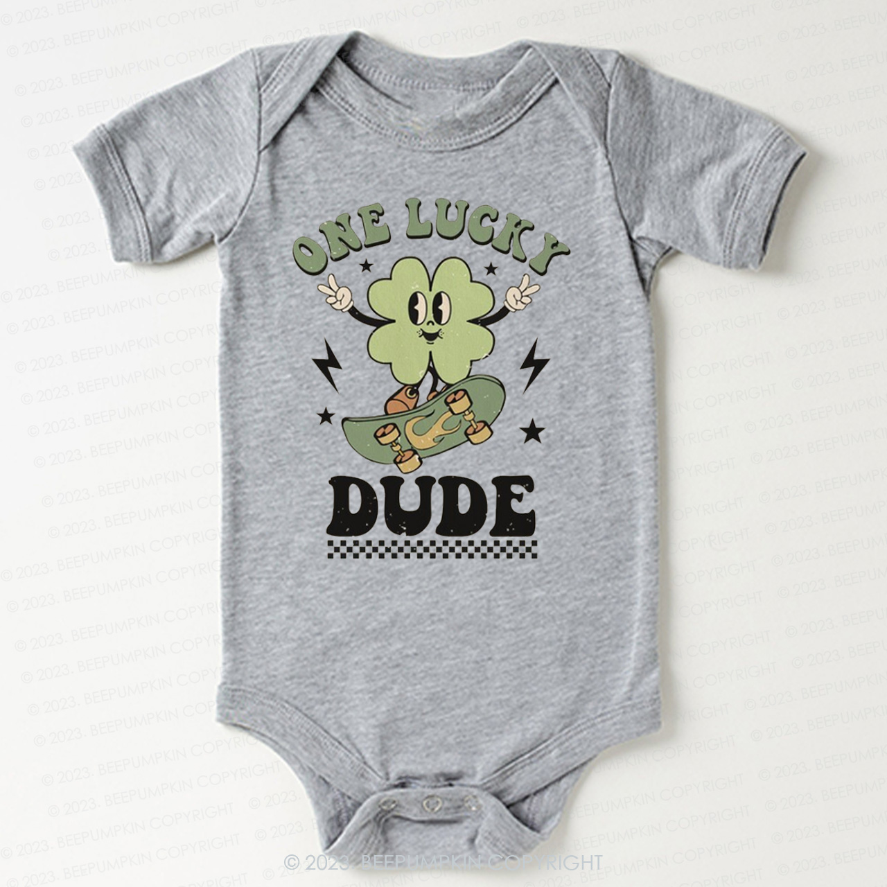 One Lucky Dude St.Patricks Day Bodysuit For Baby