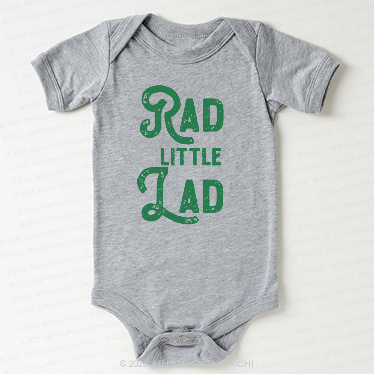 Rad little Lad St.Patricks Day Bodysuit For Baby