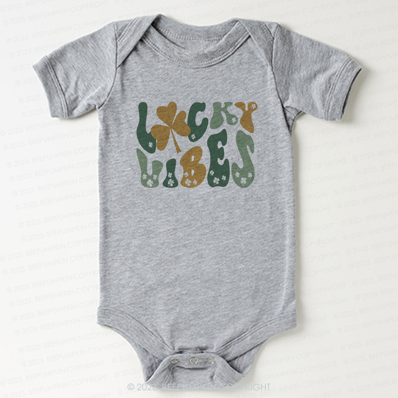 Lucky Vibes Easter Bodysuit For Baby