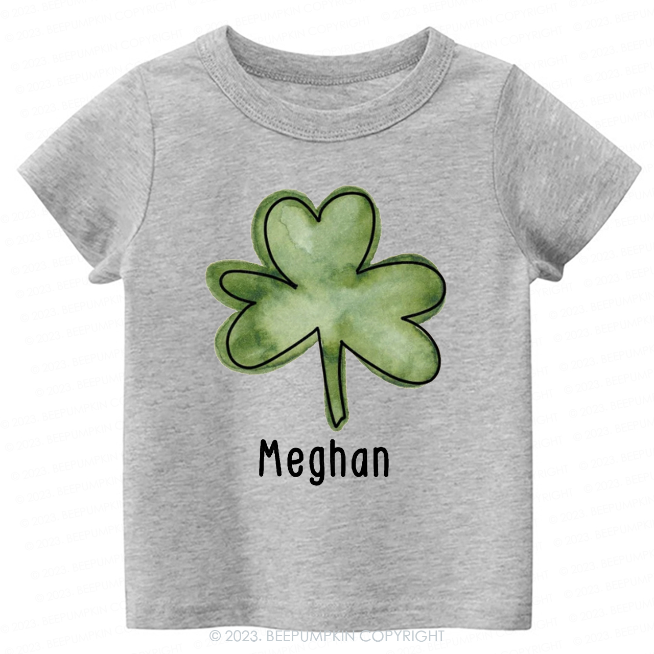 Personalized Shamrock St.Patricks Day -Toddler Tees