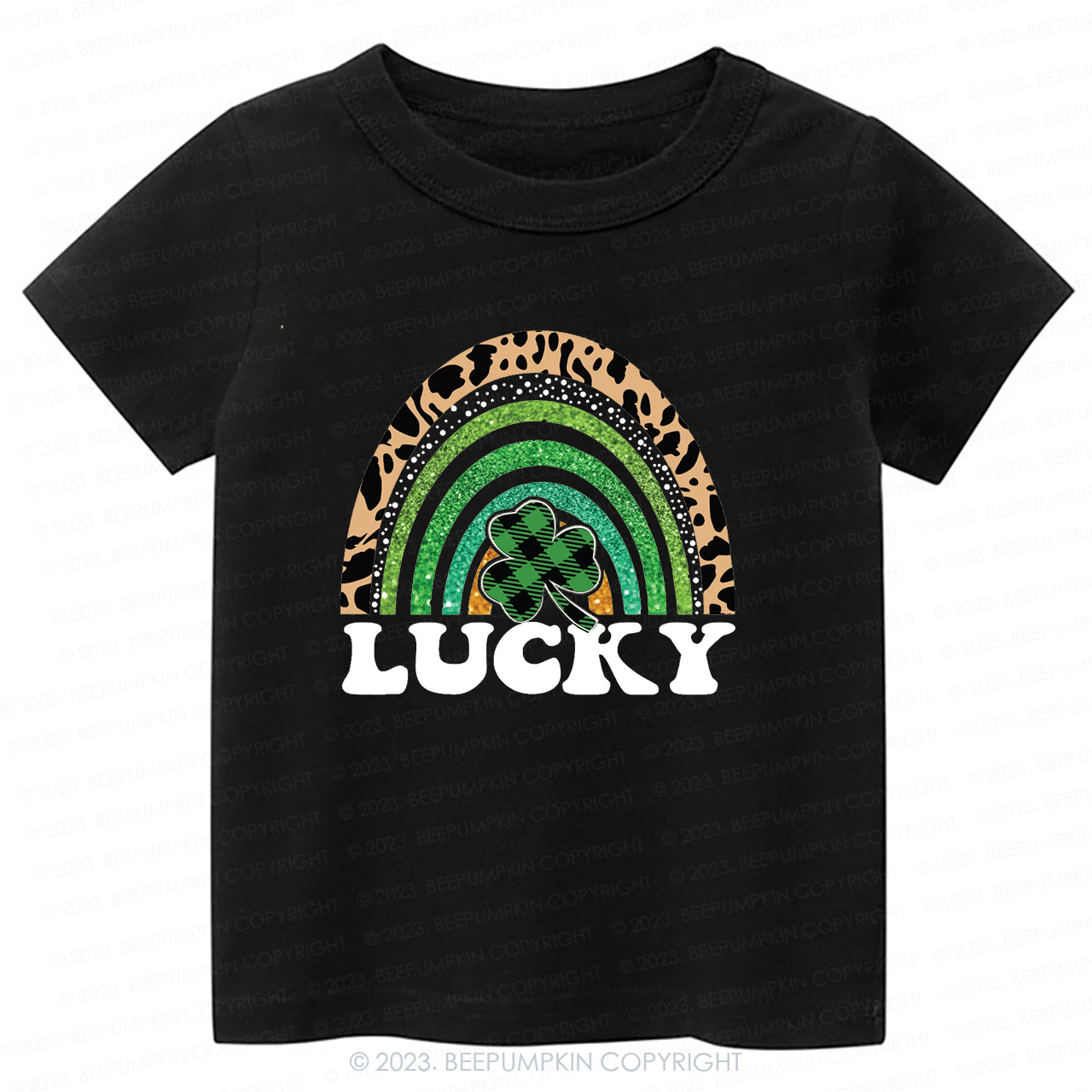 Lucky Rainbow St.Patricks Day -Toddler Tees