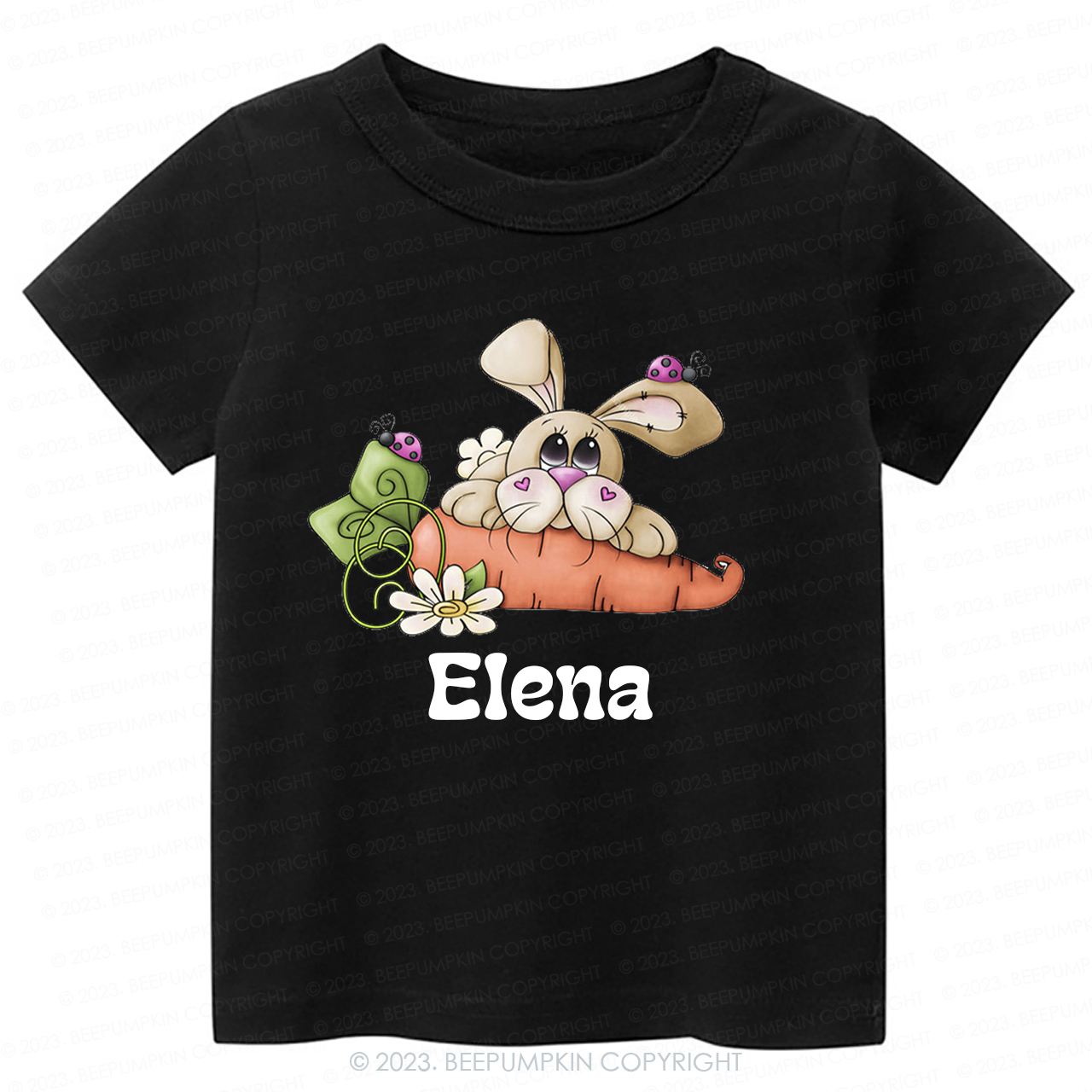 Bugs And Easter Cute Bunny -Toddler Tees