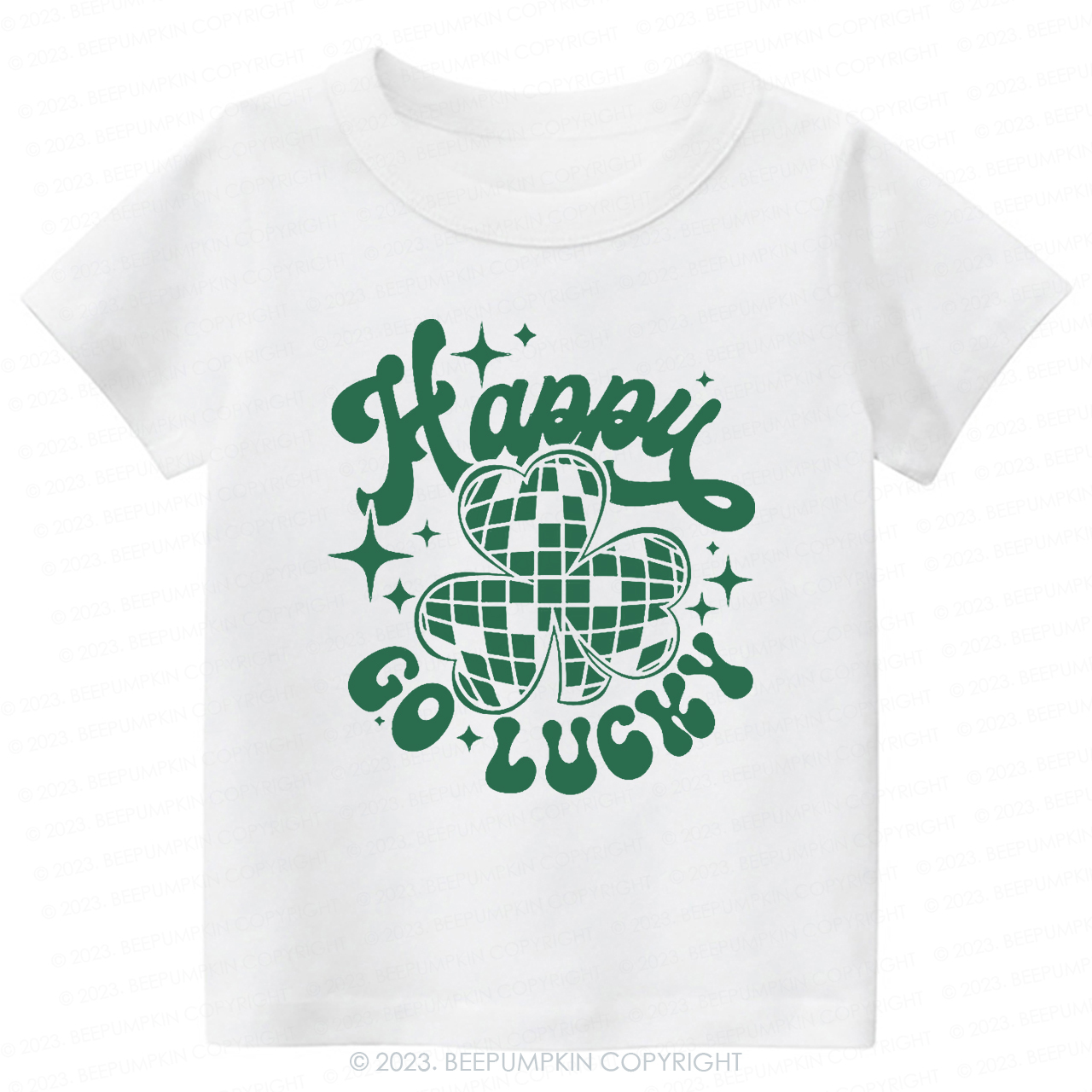 Happy Go Lucky St.Patricks Day -Toddler Tees