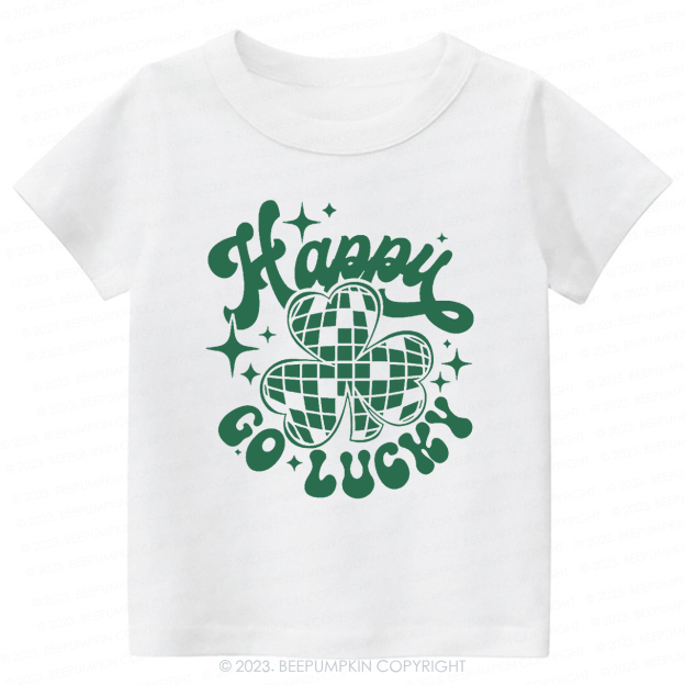 Happy Go Lucky St.Patricks Day -Toddler Tees