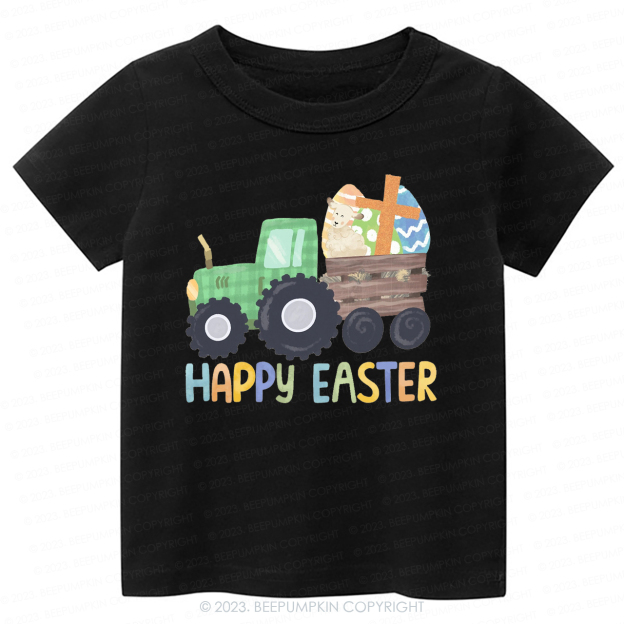Tractor Easter Egg Hunt-Toddler Tees