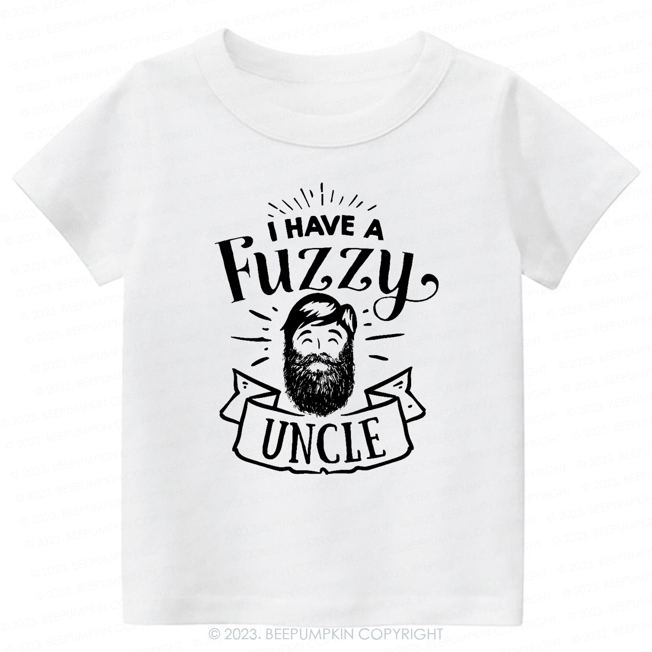  I Have a Fuzzy Uncle -Toddler Tees