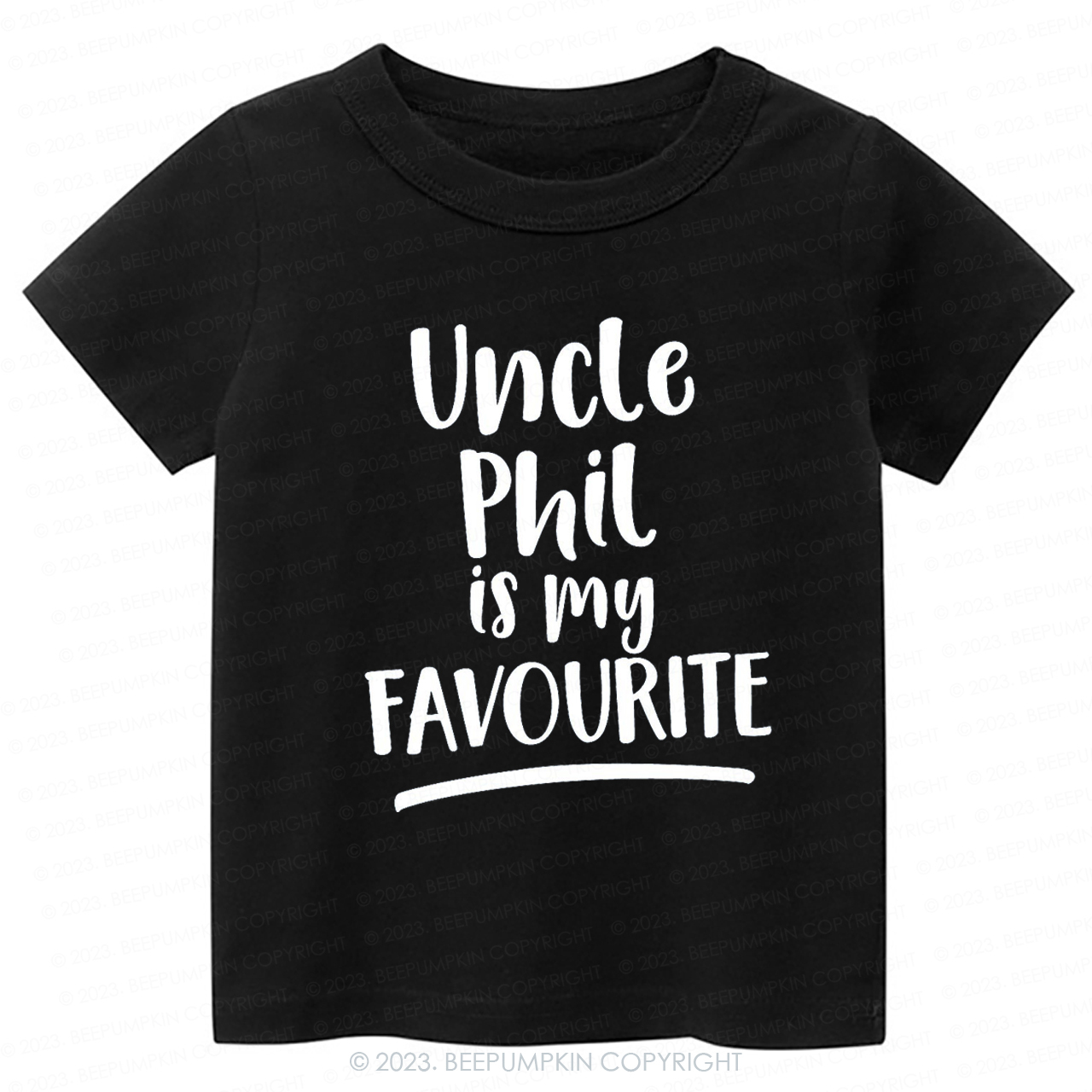 My Uncle Is My Favourite Personalised -Toddler Tees