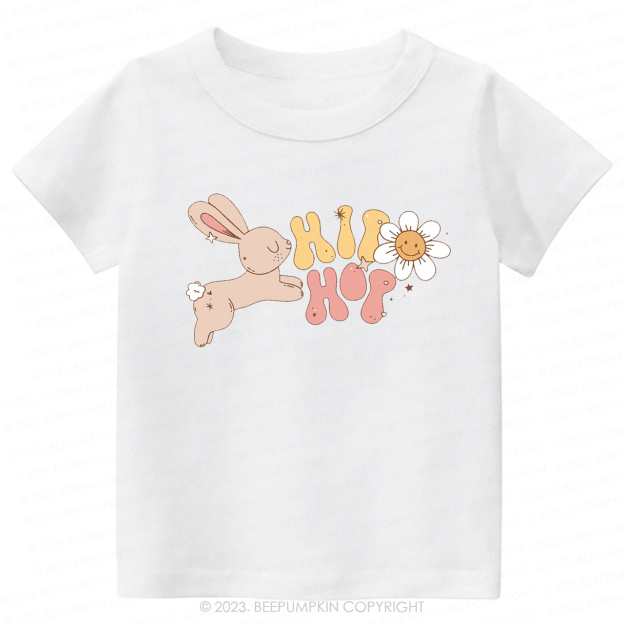 Groovy Easter Hip Hop Bunny -Toddler Tees