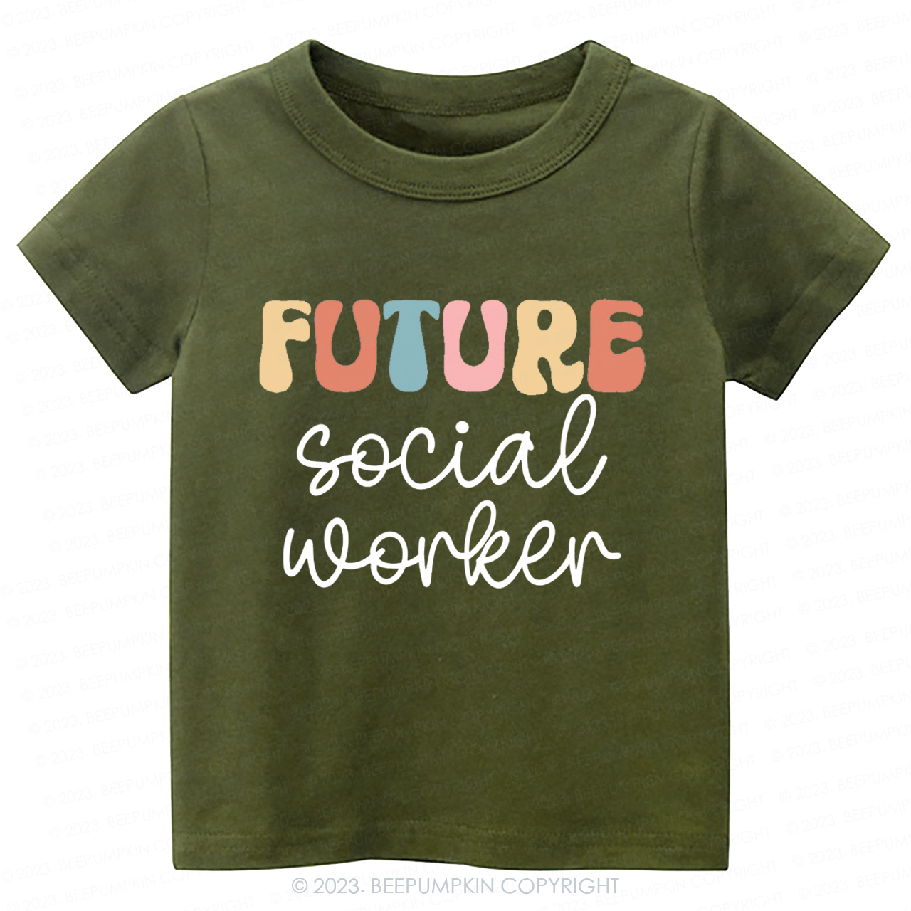 Profession Social Worker-Toddler Tees