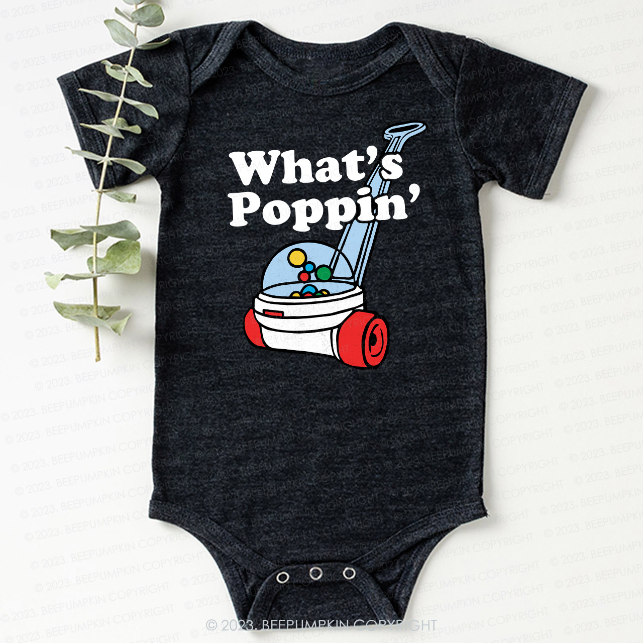 What's Poppin' Bodysuit For Baby