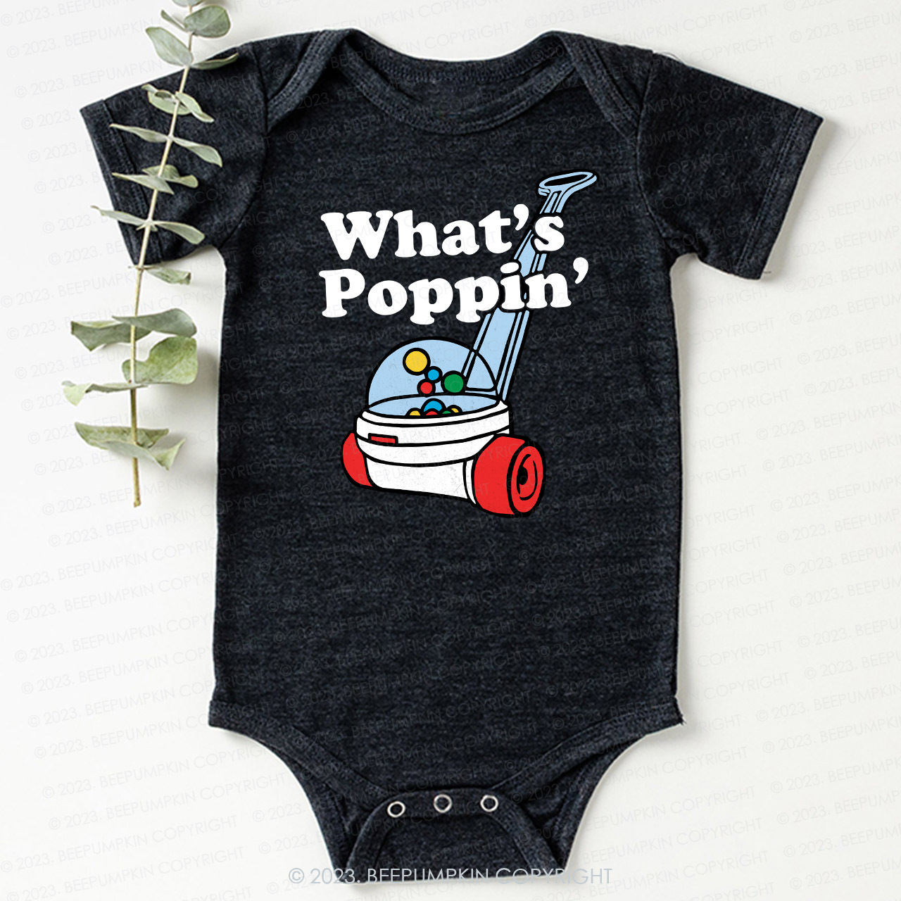 What's Poppin' Bodysuit For Baby
