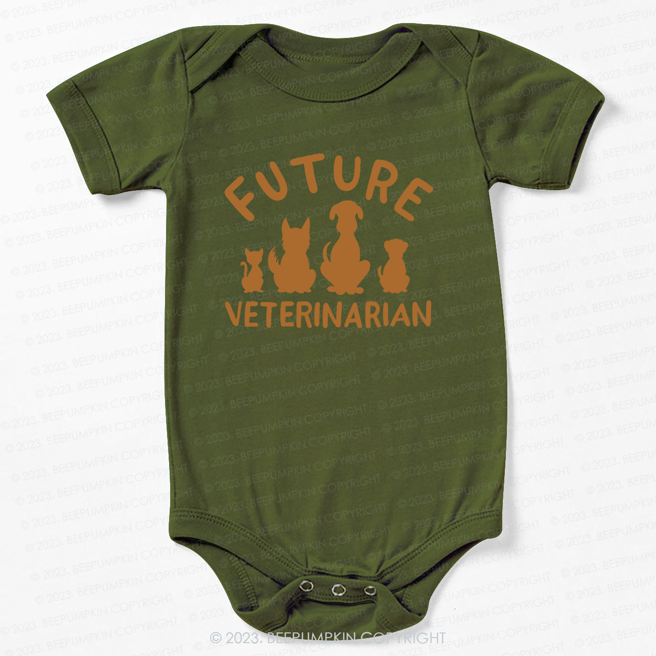 Future Veterinarian Dog Lover Bodysuit For Baby