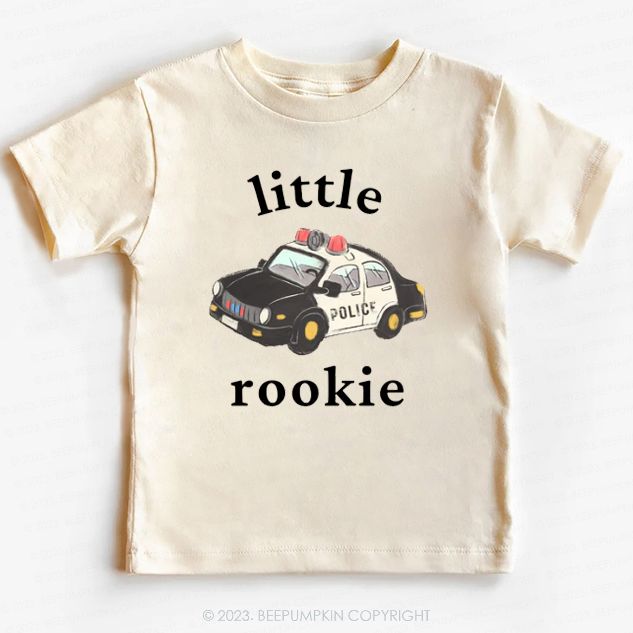 Little Rookie Police Car -Toddler Tees