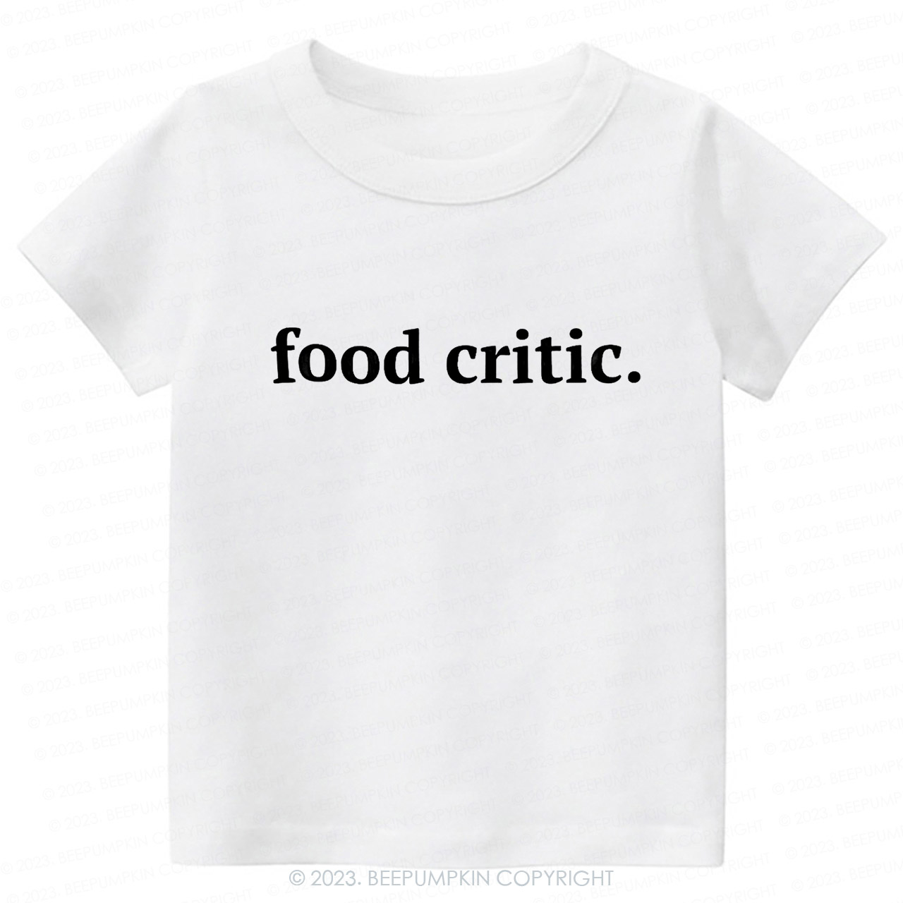 Food Critic -Toddler&Kids Tees