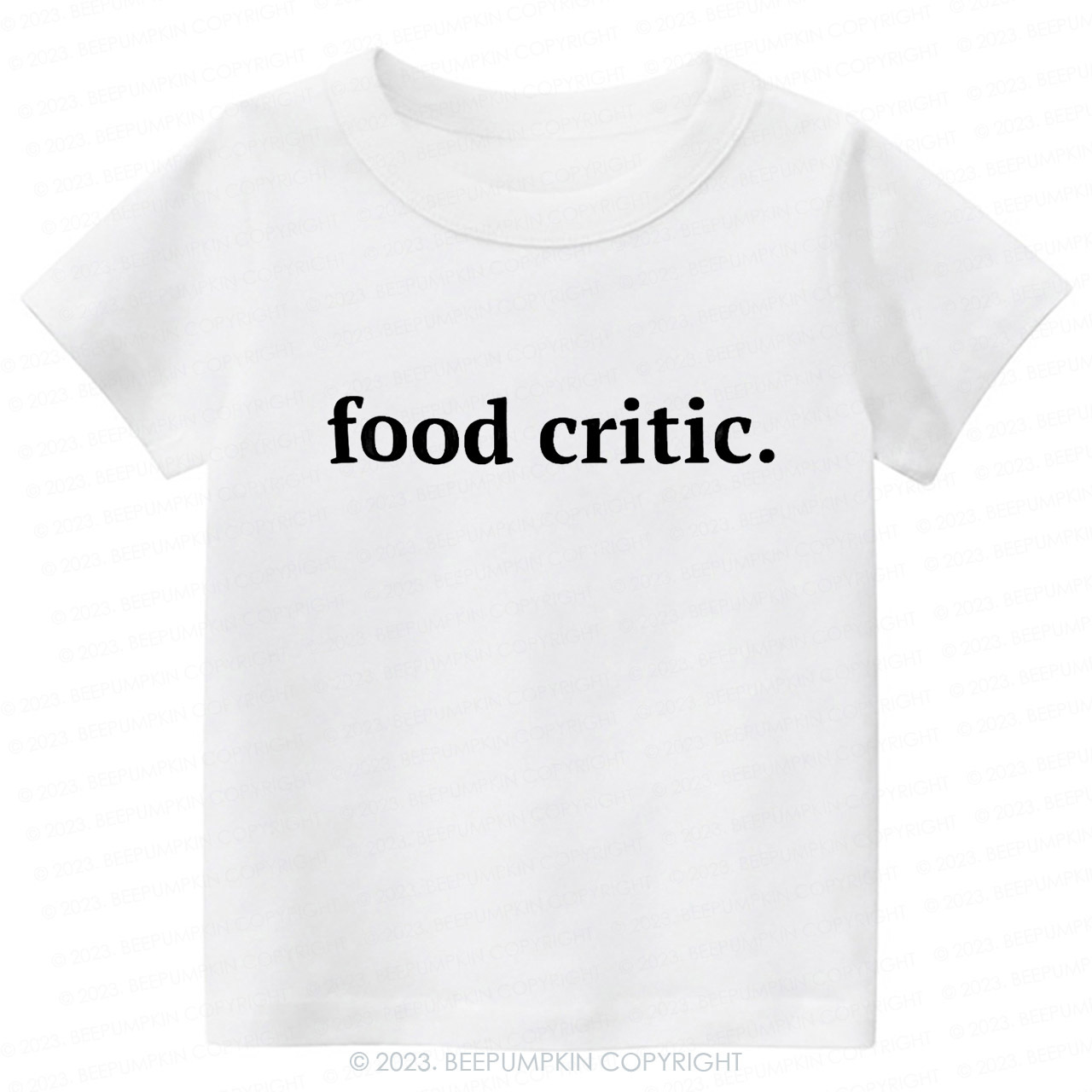 Food Critic -Toddler&Kids Tees