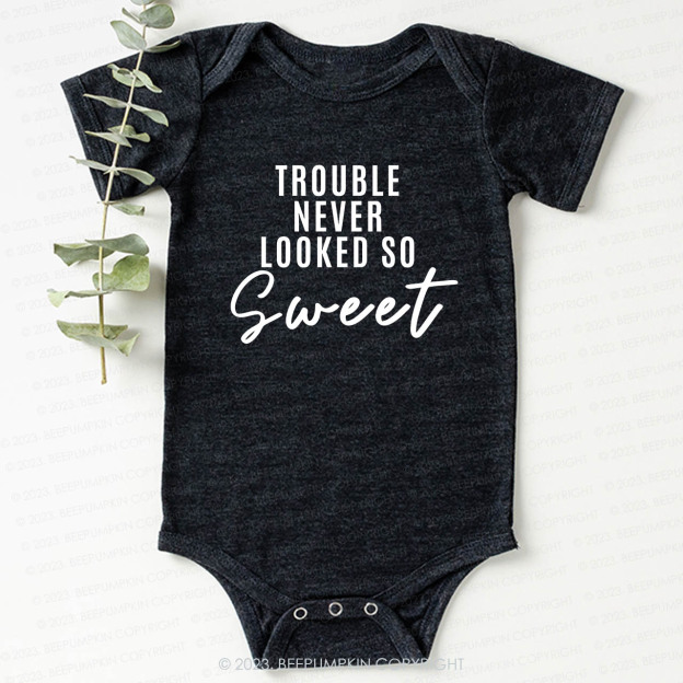 Trouble Maker Funny Bodysuit For Baby