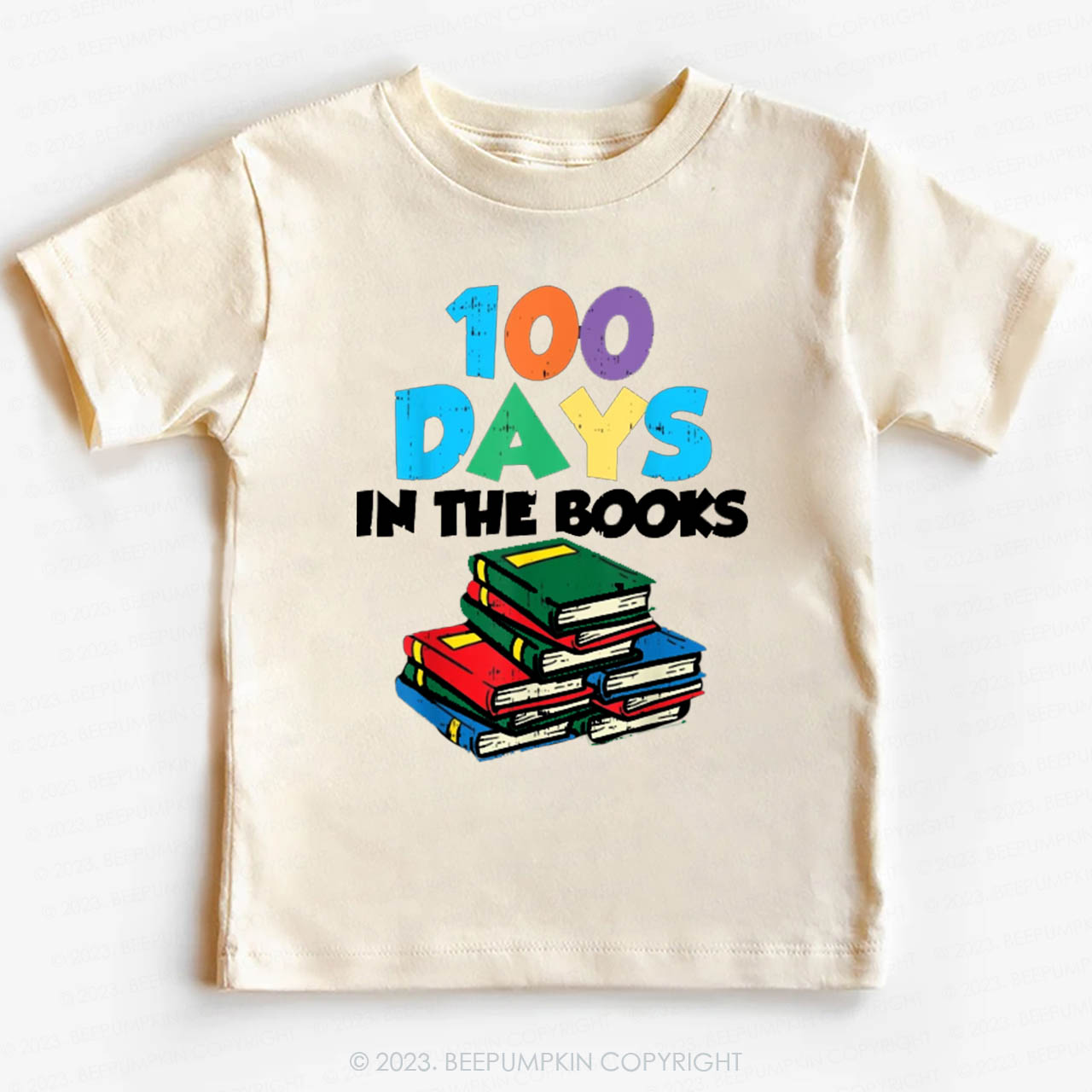 100 Days On The Books Kids Shirt