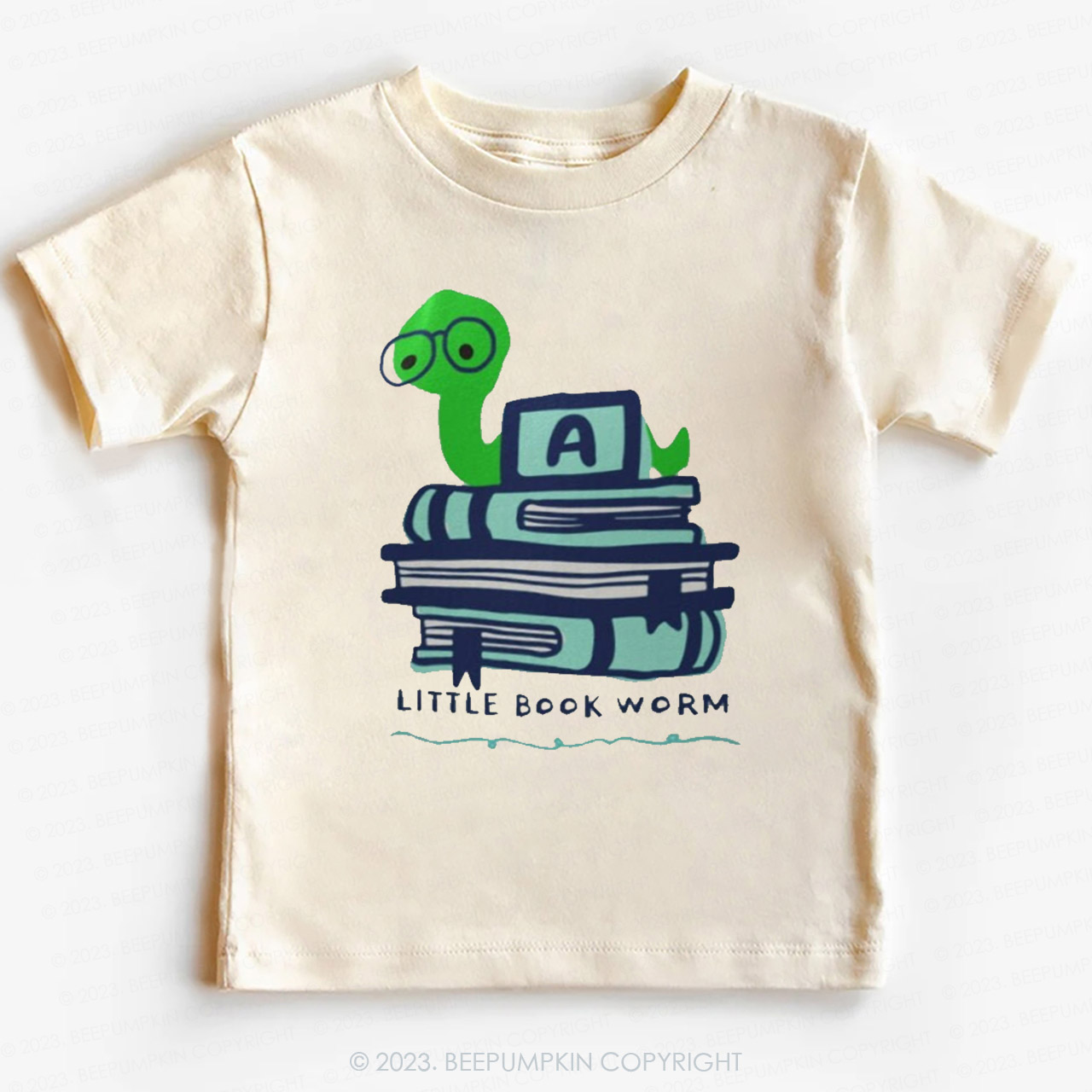 Little Book Worm Kids Shirt