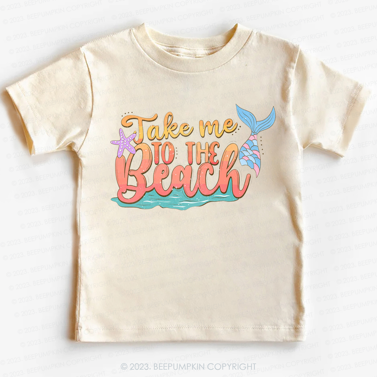 Take Me To The Beach Mermaid Kids Shirt