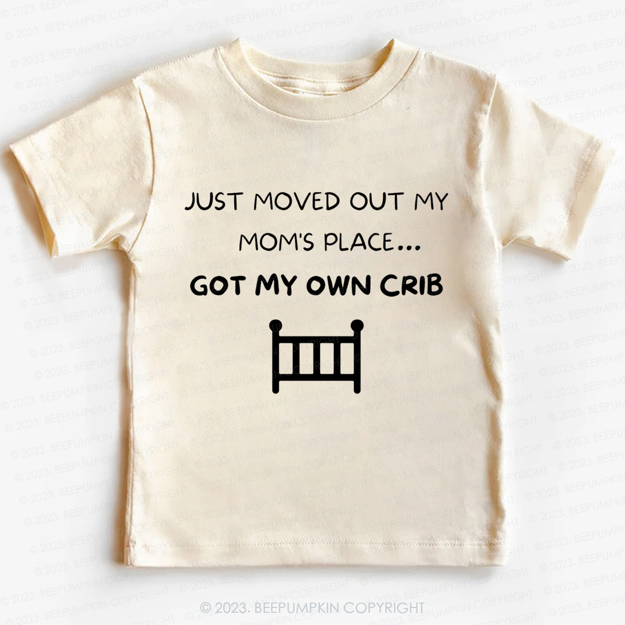 Just Moved Out My Moms  Kids Shirt